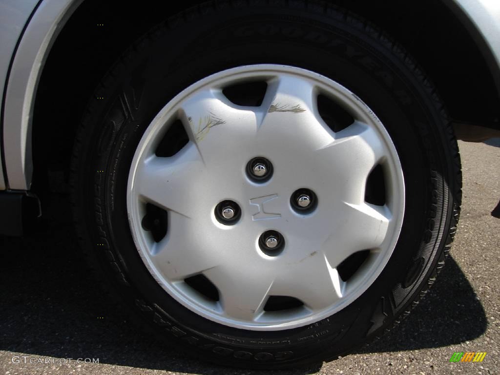 1999 Accord LX Sedan - Satin Silver Metallic / Gray photo #11