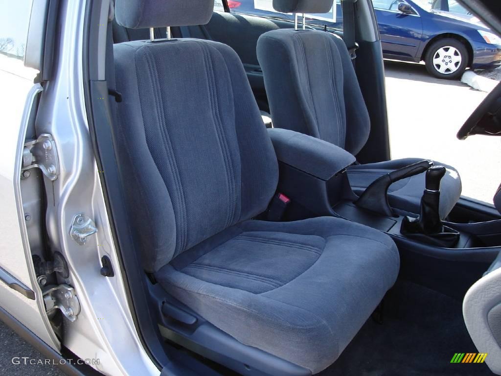 1999 Accord LX Sedan - Satin Silver Metallic / Gray photo #13