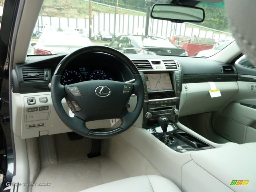 2011 Lexus LS 460 AWD Light Gray Dashboard Photo #54220822