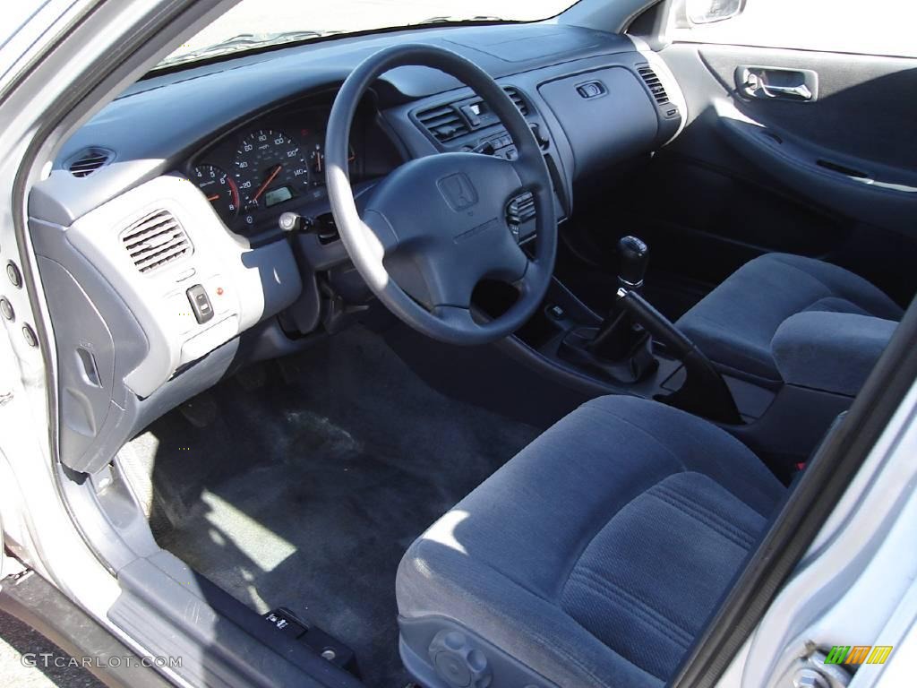 1999 Accord LX Sedan - Satin Silver Metallic / Gray photo #20