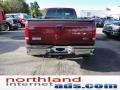 2005 Dark Toreador Red Metallic Ford F350 Super Duty Lariat Crew Cab 4x4 Dually  photo #7