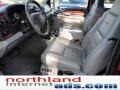 2005 Dark Toreador Red Metallic Ford F350 Super Duty Lariat Crew Cab 4x4 Dually  photo #11
