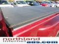 2005 Dark Toreador Red Metallic Ford F350 Super Duty Lariat Crew Cab 4x4 Dually  photo #12
