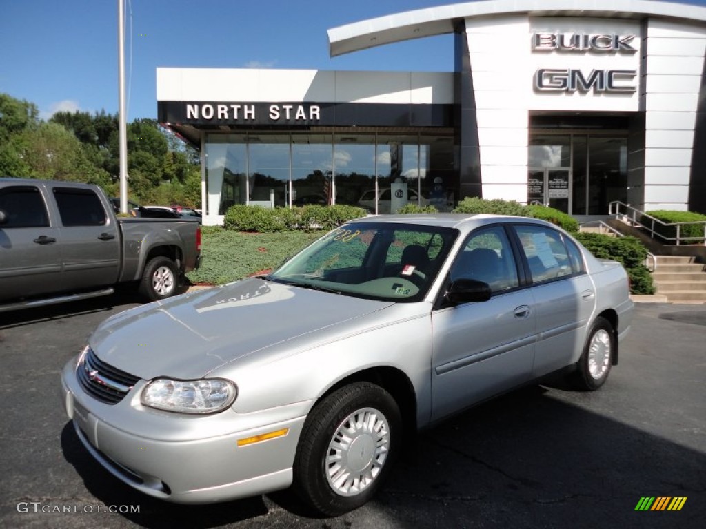 2003 Malibu Sedan - Galaxy Silver Metallic / Gray photo #1