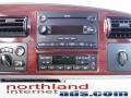 2005 Dark Toreador Red Metallic Ford F350 Super Duty Lariat Crew Cab 4x4 Dually  photo #19