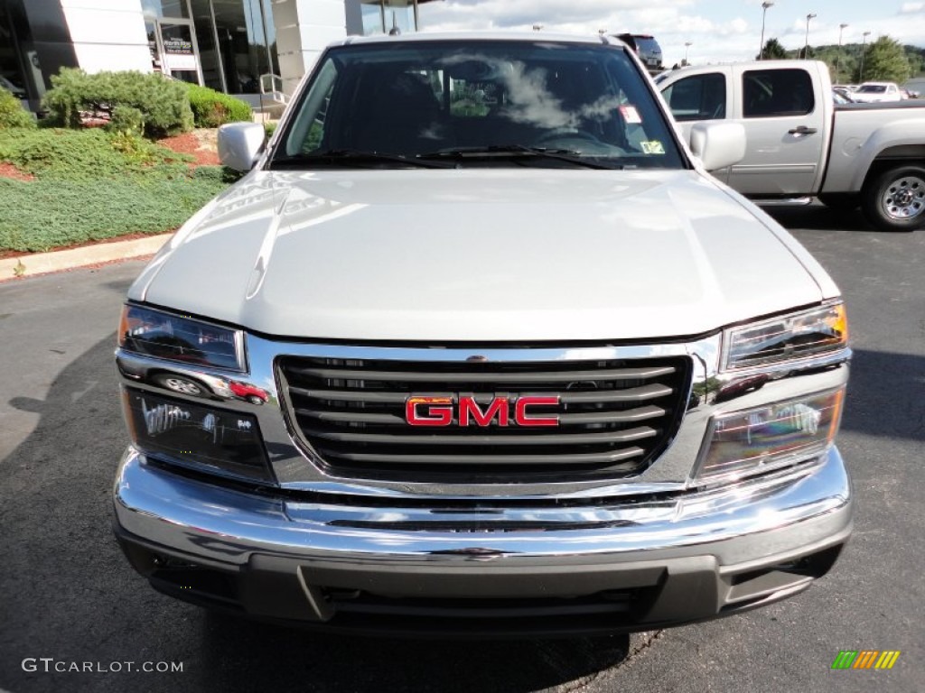 Pure Silver Metallic 2012 GMC Canyon SLE Crew Cab 4x4 Exterior Photo #54221508