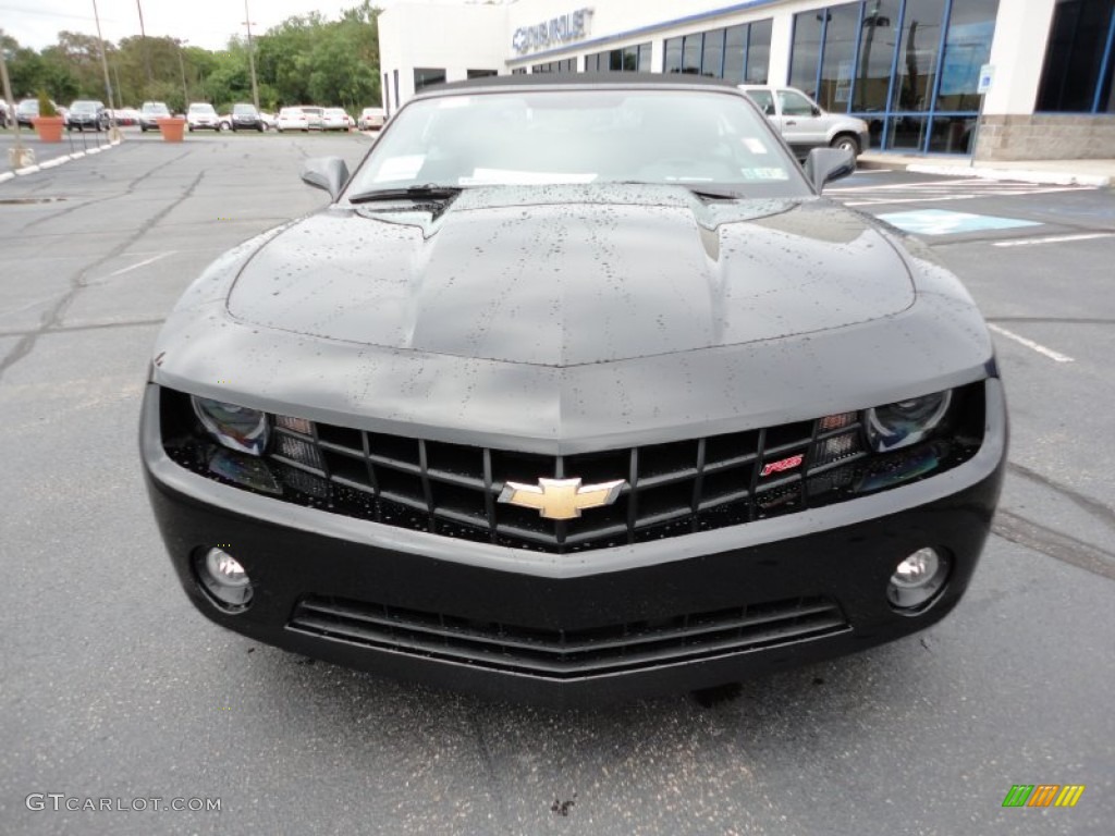 Black 2012 Chevrolet Camaro LT/RS Convertible Exterior Photo #54222360
