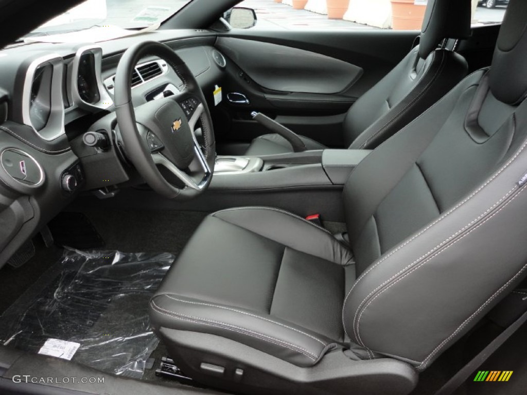 Black Interior 2012 Chevrolet Camaro LT/RS Convertible Photo #54222411