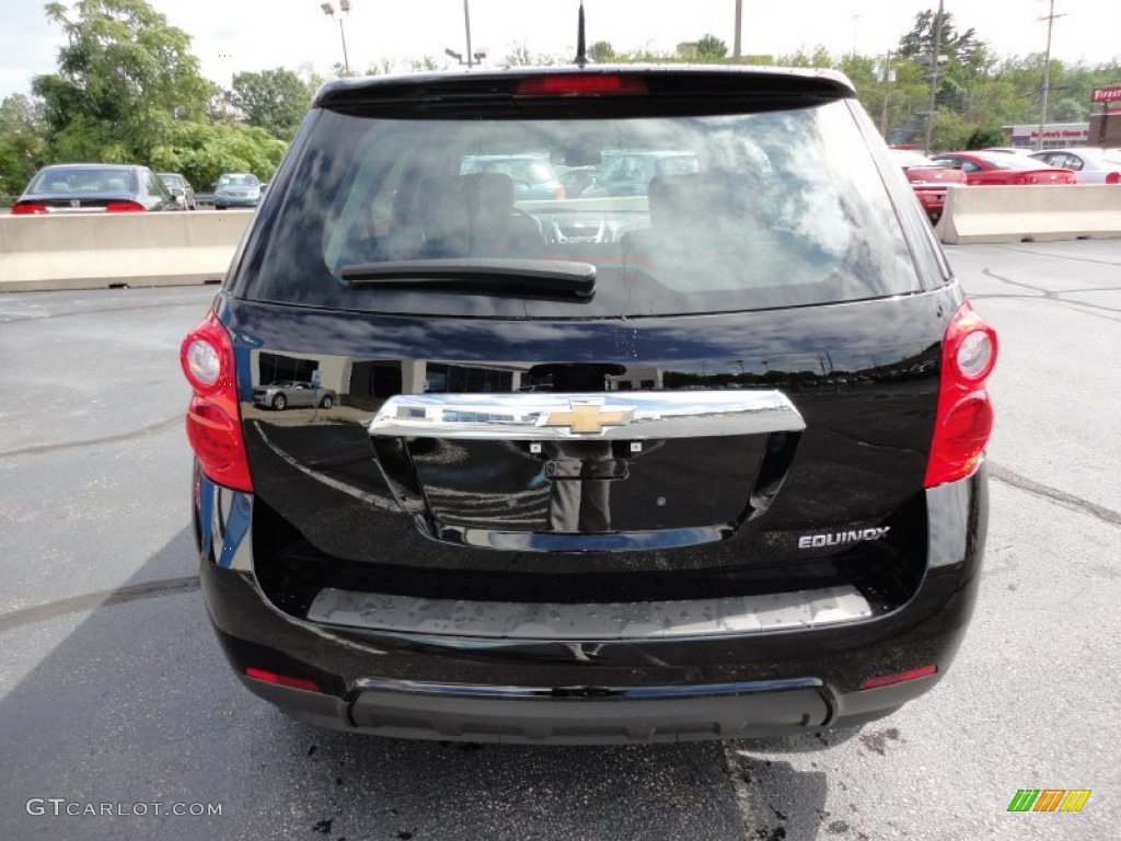 Black 2012 Chevrolet Equinox LS Exterior Photo #54222870