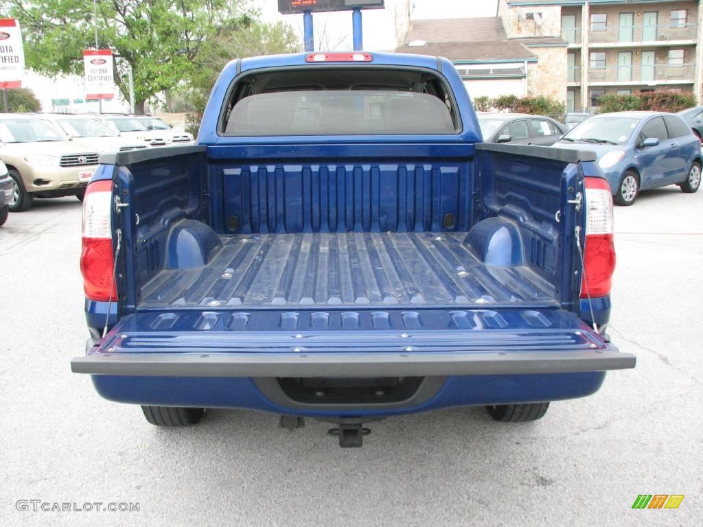2006 Tundra Limited Double Cab - Spectra Blue Mica / Taupe photo #7