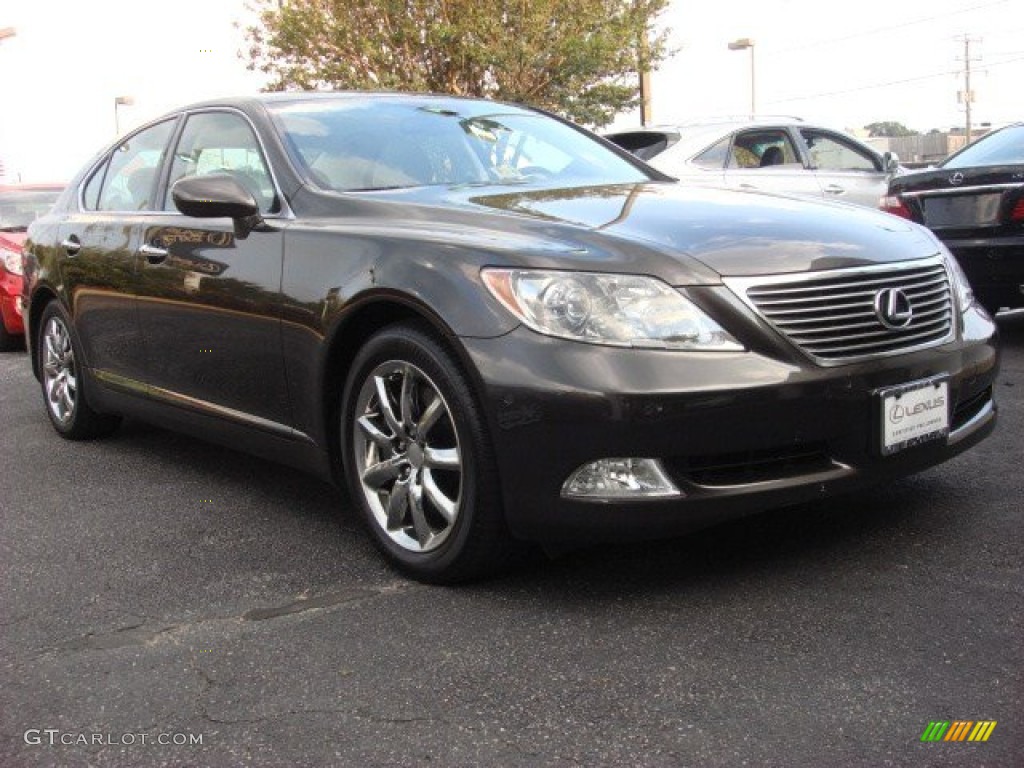 2009 LS 460 AWD - Truffle Brown Mica / Cashmere Beige photo #1