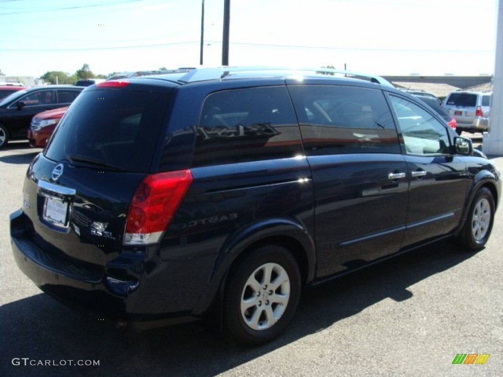 2007 Quest 3.5 SL - Majestic Blue Metallic / Gray photo #4