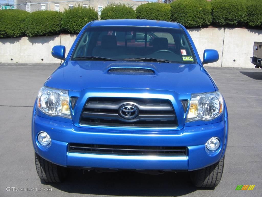 2007 Tacoma V6 TRD Sport Access Cab 4x4 - Speedway Blue Pearl / Graphite Gray photo #1