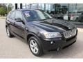 2011 Jet Black BMW X3 xDrive 28i  photo #3