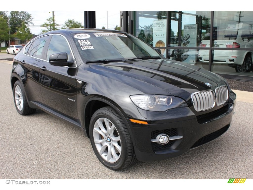 Black Sapphire Metallic 2008 BMW X6 xDrive50i Exterior Photo #54224826