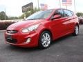 2012 Boston Red Hyundai Accent SE 5 Door  photo #7