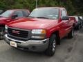 Fire Red 2006 GMC Sierra 1500 Regular Cab 4x4