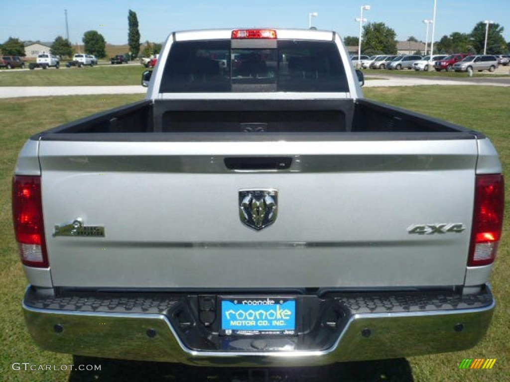 2010 Ram 2500 Big Horn Edition Crew Cab 4x4 - Bright Silver Metallic / Dark Slate/Medium Graystone photo #4