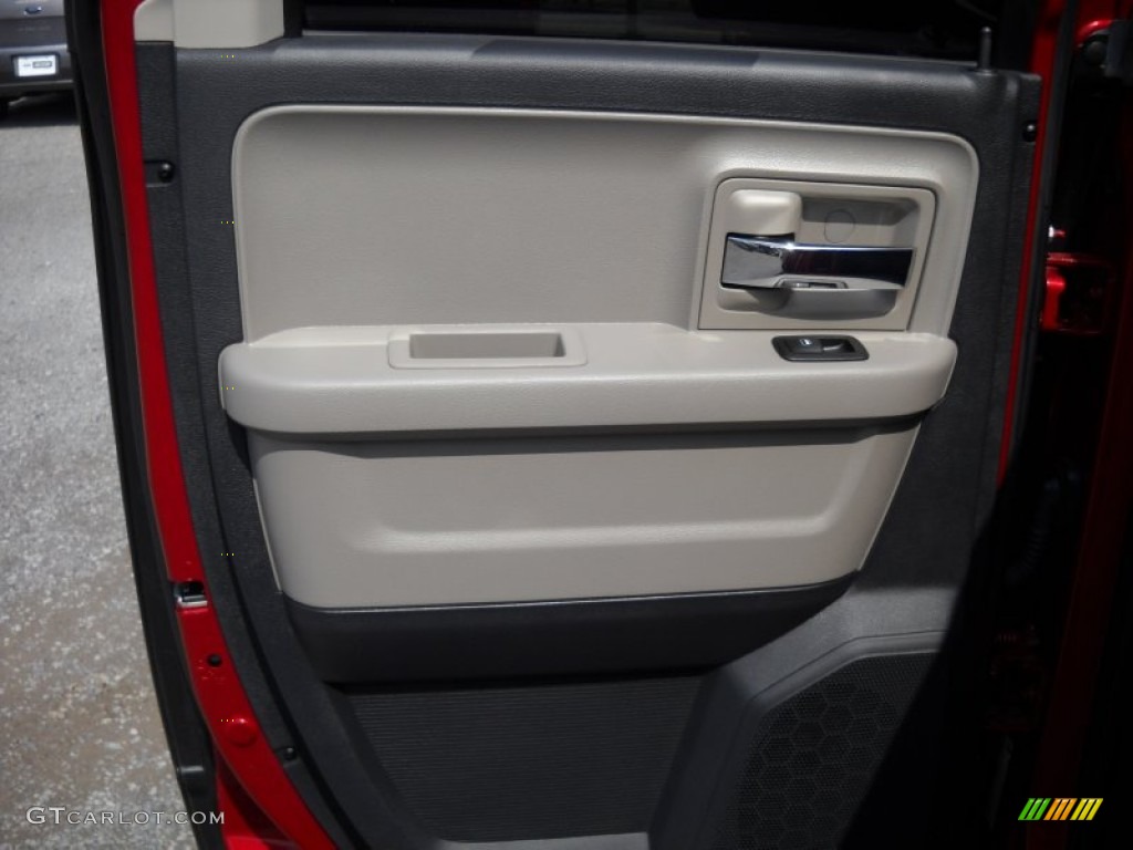 2010 Ram 1500 Big Horn Quad Cab 4x4 - Inferno Red Crystal Pearl / Dark Slate/Medium Graystone photo #10