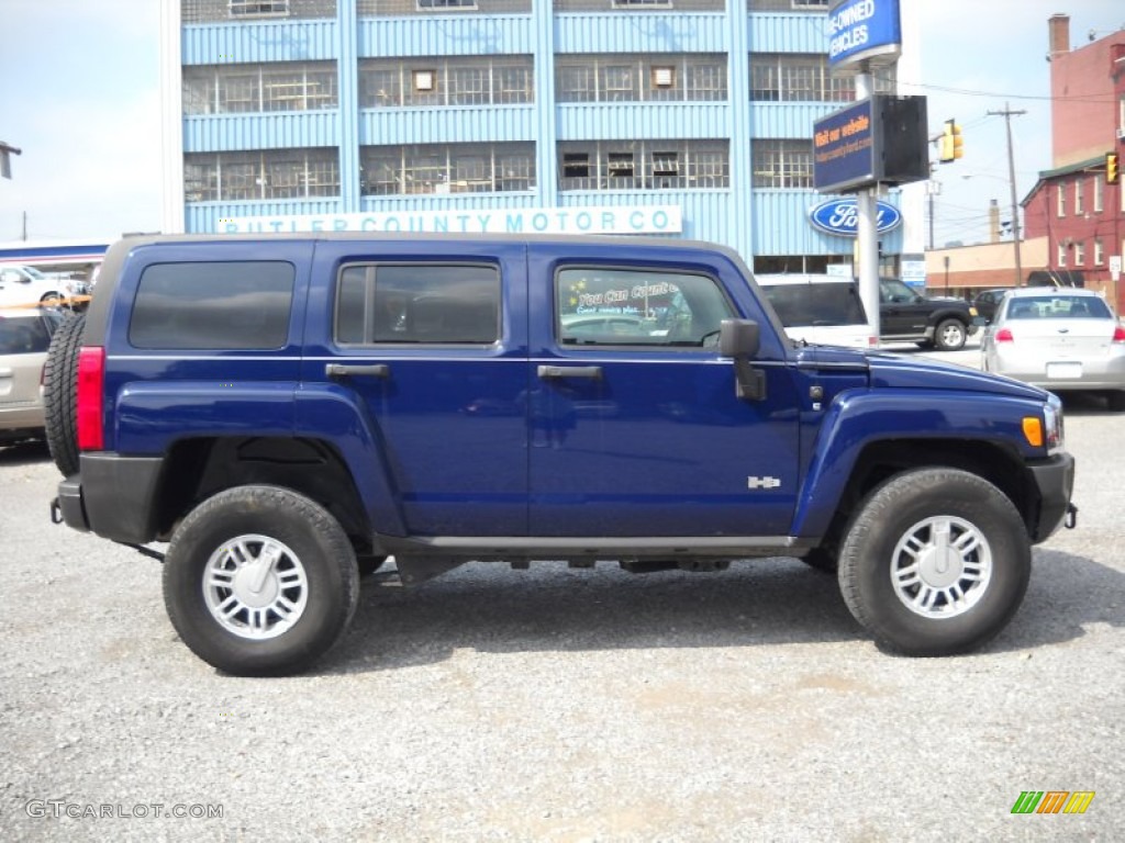 All-Terrain Blue Hummer H3