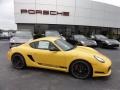 2012 Speed Yellow Porsche Cayman R  photo #6