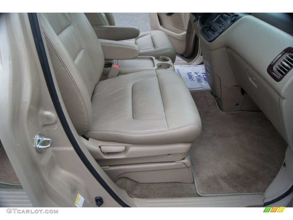 Ivory Interior 2002 Honda Odyssey EX-L Photo #54227355