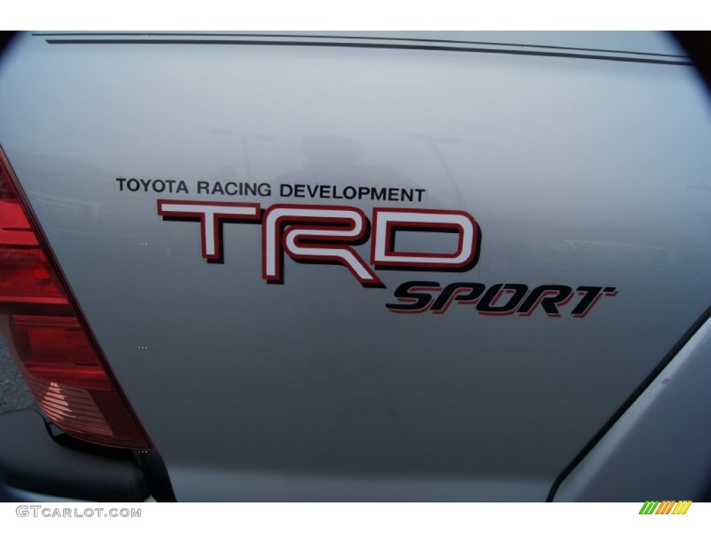 2008 Tacoma V6 TRD Sport PreRunner Access Cab - Silver Streak Mica / Graphite Gray photo #15