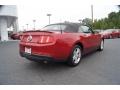 2010 Red Candy Metallic Ford Mustang V6 Convertible  photo #3