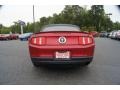 2010 Red Candy Metallic Ford Mustang V6 Convertible  photo #4