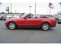 2010 Red Candy Metallic Ford Mustang V6 Convertible  photo #28