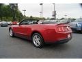 2010 Red Candy Metallic Ford Mustang V6 Convertible  photo #29
