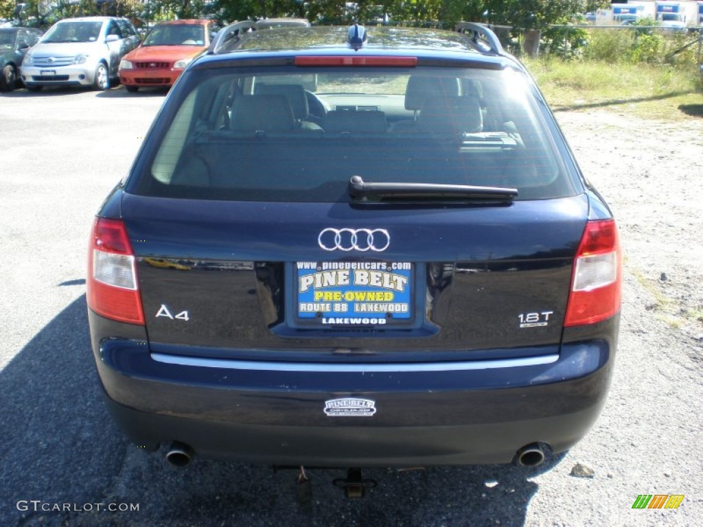 2004 A4 1.8T quattro Avant - Moro Blue Pearl Effect / Grey photo #6