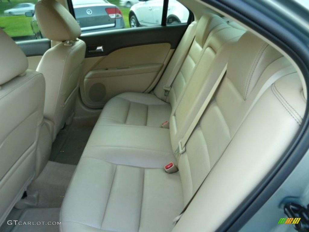 2009 Fusion SEL V6 - Moss Green Metallic / Camel photo #9