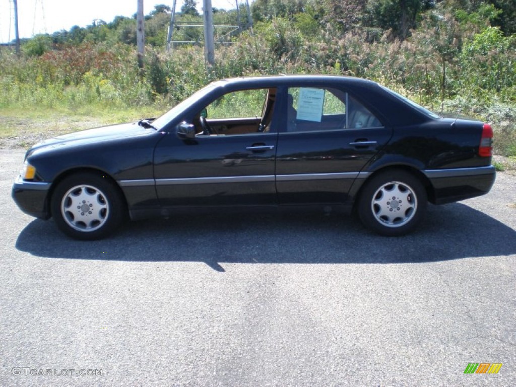1996 C 280 Sedan - Black / Beige photo #8