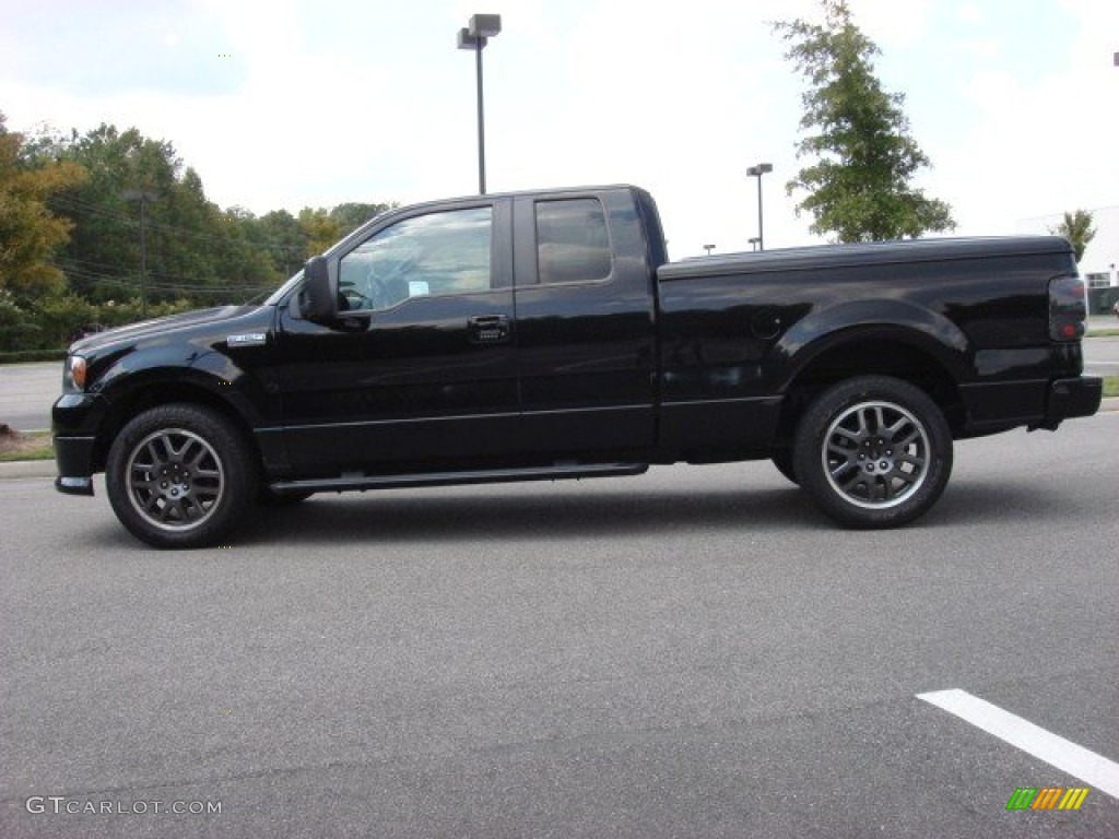 Black 2008 Ford F150 FX2 Sport SuperCab Exterior Photo #54228951