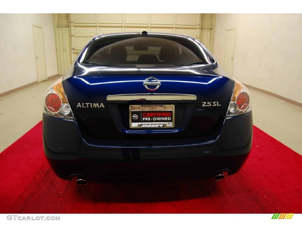 2009 Altima 2.5 SL - Navy Blue Metallic / Charcoal photo #5