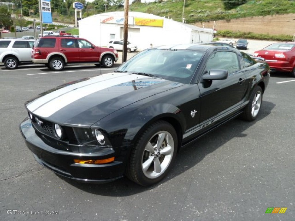 Black 2009 Ford Mustang GT Premium Coupe Exterior Photo #54229689