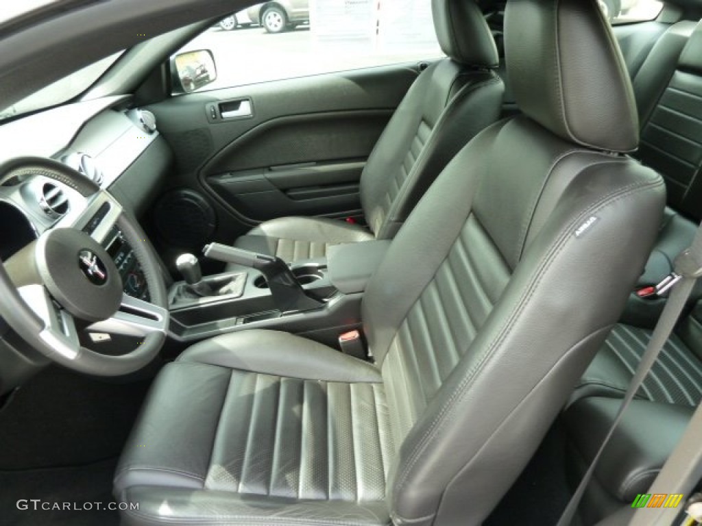 Dark Charcoal Interior 2009 Ford Mustang GT Premium Coupe Photo #54229698