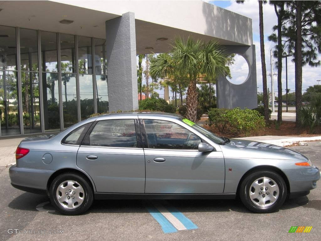 2002 L Series L300 Sedan - Silver Blue / Gray photo #2