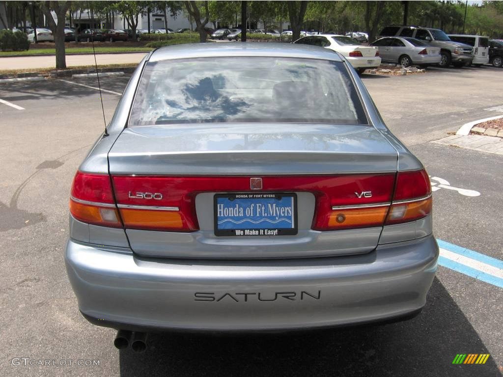 2002 L Series L300 Sedan - Silver Blue / Gray photo #8