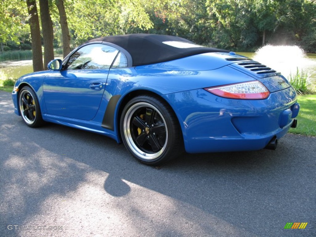 Pure Blue 2011 Porsche 911 Speedster Exterior Photo #54230784