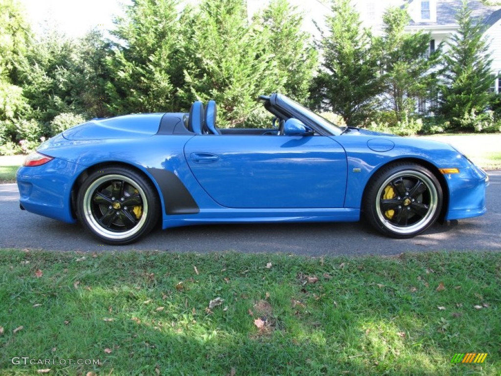 Pure Blue 2011 Porsche 911 Speedster Exterior Photo #54230814