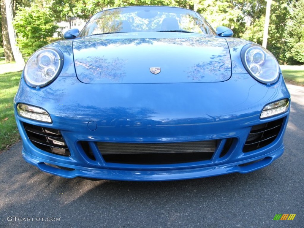 2011 911 Speedster - Pure Blue / Black/Speedster Details photo #9