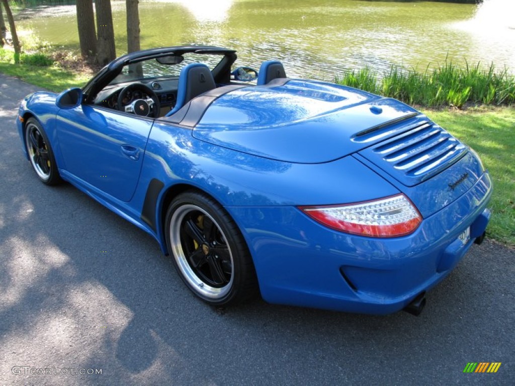 Pure Blue 2011 Porsche 911 Speedster Exterior Photo #54230844
