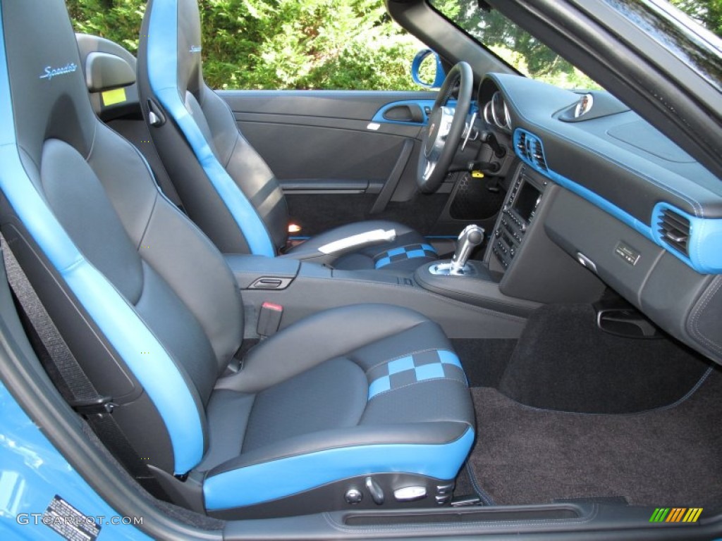Black/Speedster Details Interior 2011 Porsche 911 Speedster Photo #54230910