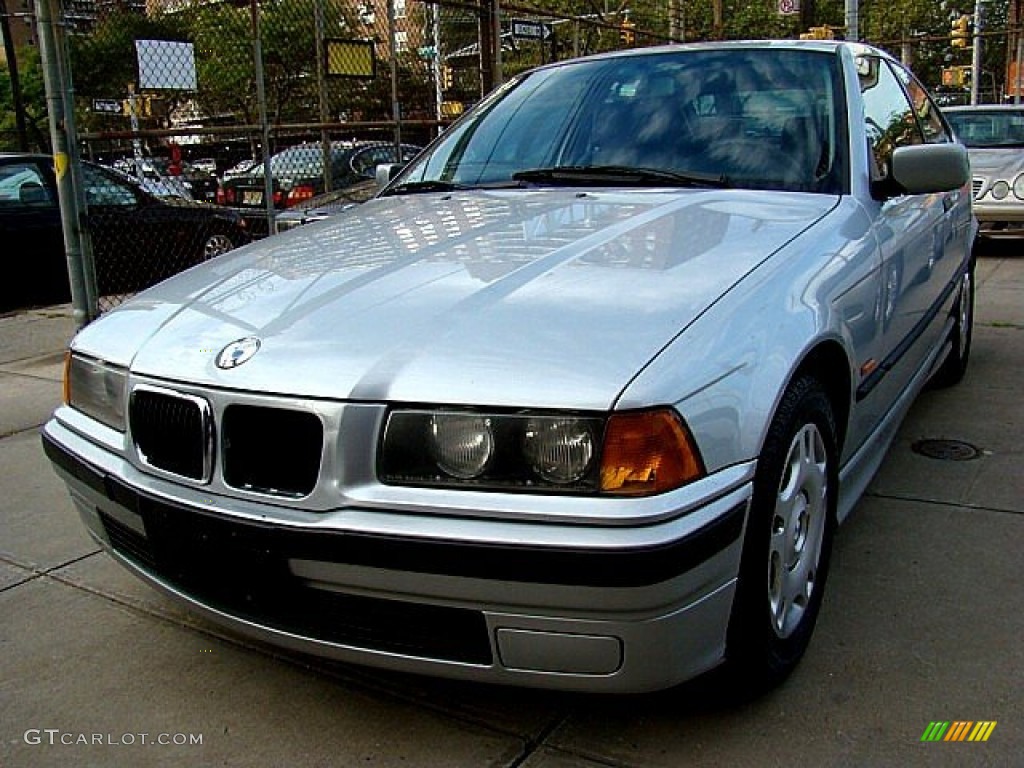 Arctic Silver Metallic 1998 BMW 3 Series 318ti Coupe Exterior Photo #54231645
