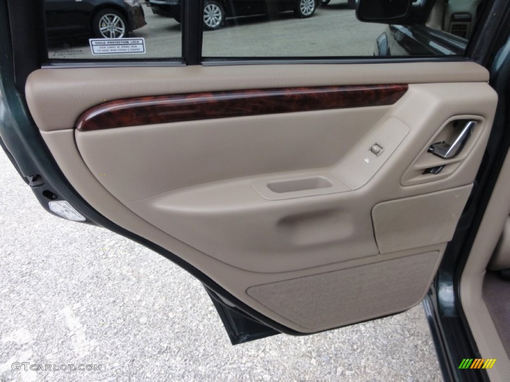 2001 Grand Cherokee Limited 4x4 - Shale Green Metallic / Sandstone photo #28