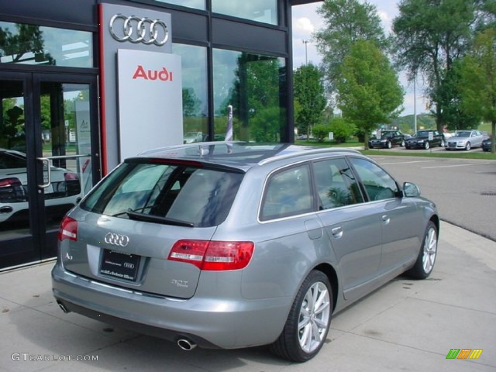 2009 A6 3.0T quattro Avant - Quartz Grey Metallic / Amaretto/Black photo #3