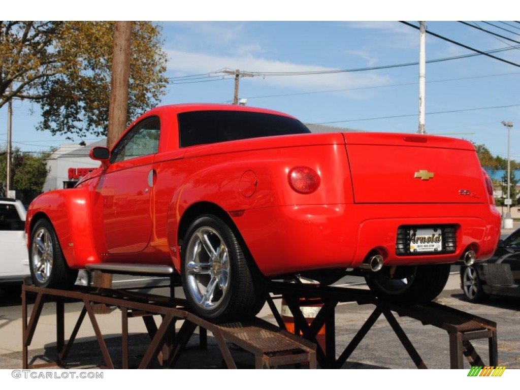 Redline Red 2005 Chevrolet SSR Standard SSR Model Exterior Photo #54232452