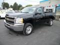 Black - Silverado 2500HD Regular Cab 4x4 Photo No. 2